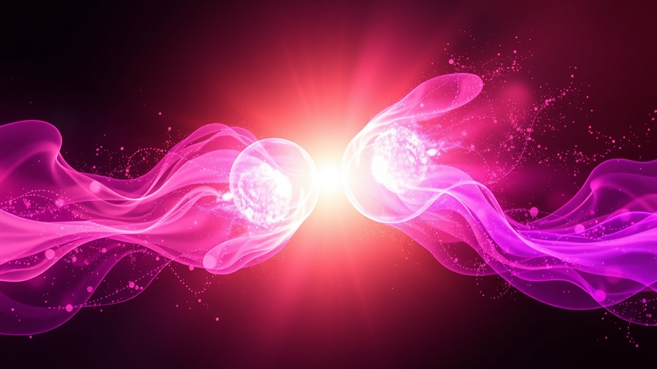 Потоки энергии между двумя орбами