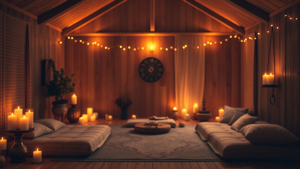 Уютное сакральное пространство для сессий