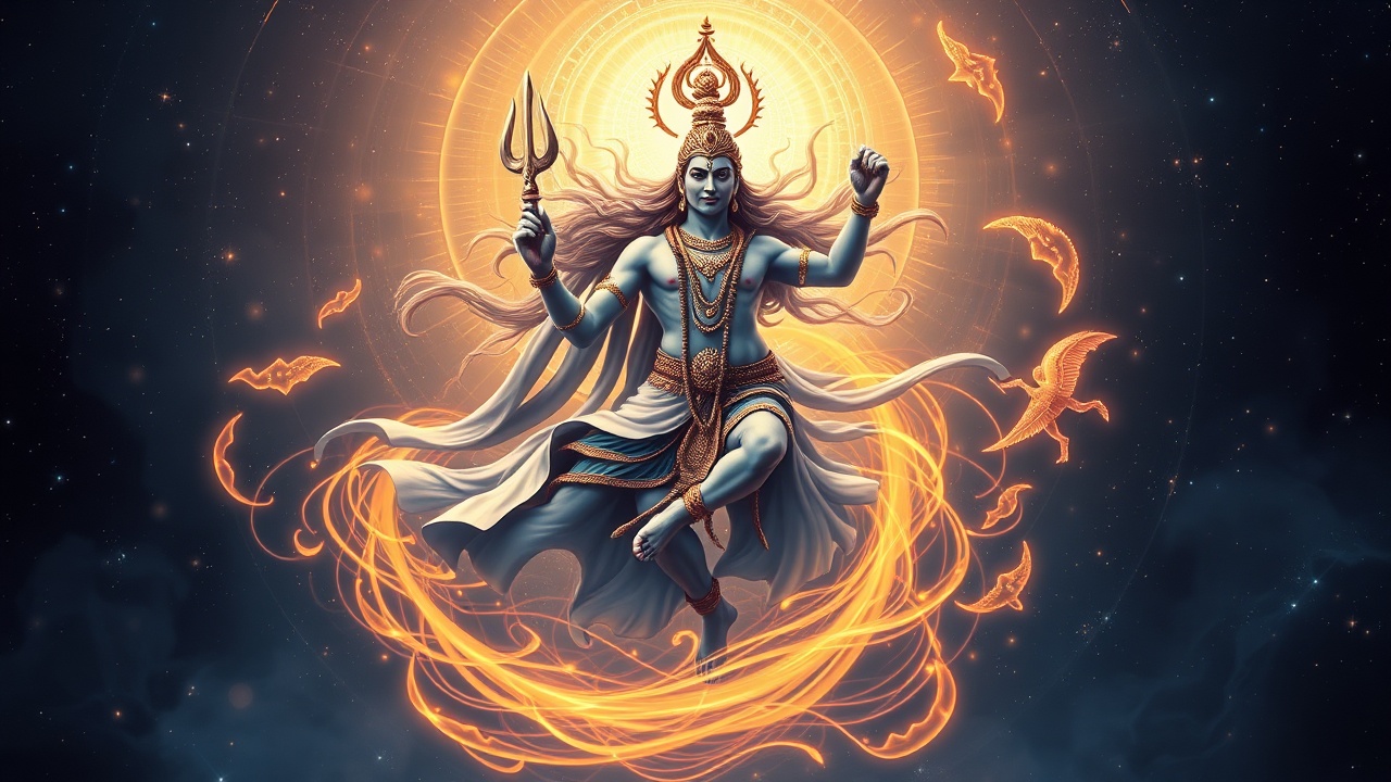Шива и Шакти в космическом танце света